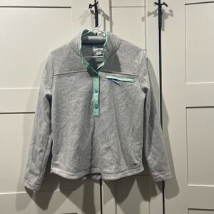 Vineyard Vines Gray and Mint Sweatshirt